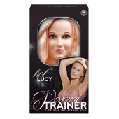 Надувная кукла с вибрацией и 2 любовными отверстиями Hot Lucy Lifesize Love Doll - NMC - в Ачинске купить с доставкой
