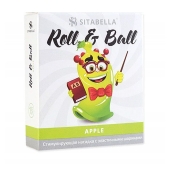 Стимулирующий презерватив-насадка Roll   Ball Apple - Sitabella - купить с доставкой в Ачинске