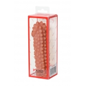 Телесная насадка на фаллос с бугорками KOKOS Extreme Sleeve 10 - 15,8 см. - KOKOS - в Ачинске купить с доставкой