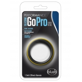 Черно-желтое силиконовое эрекционное кольцо Silicone Go Pro Cock Ring - Blush Novelties - в Ачинске купить с доставкой