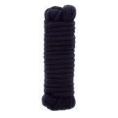 Чёрная веревка для связывания BONDX LOVE ROPE - 5 м. - Dream Toys - купить с доставкой в Ачинске