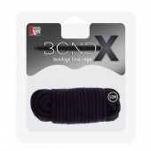Черная веревка для связывания BONDX LOVE ROPE - 10 м. - Dream Toys - купить с доставкой в Ачинске