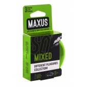 Презервативы в железном кейсе MAXUS Mixed - 3 шт. - Maxus - купить с доставкой в Ачинске