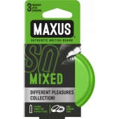 Презервативы в железном кейсе MAXUS Mixed - 3 шт. - Maxus - купить с доставкой в Ачинске