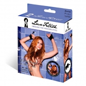 Наручники с присосками Sexy Suction - Lux Fetish - купить с доставкой в Ачинске