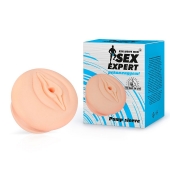Телесная насадка-вагина на помпу - Sex Expert - в Ачинске купить с доставкой