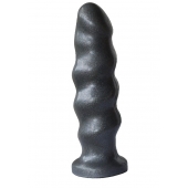 Черная насадка на трусики харнесс Platinum - 16 см. - LOVETOY (А-Полимер) - купить с доставкой в Ачинске
