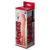 Насадка на пояс Harness RED LINE - 21,5 см. - LOVETOY (А-Полимер) - купить с доставкой в Ачинске