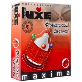 Презерватив LUXE Maxima  Французский связной  - 1 шт. - Luxe - купить с доставкой в Ачинске