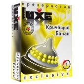 Презерватив LUXE  Exclusive  Кричащий банан  - 1 шт. - Luxe - купить с доставкой в Ачинске