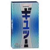 Презервативы Sagami 6 FIT V с волнообразной текстурой - 12 шт. - Sagami - купить с доставкой в Ачинске