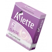 Классические презервативы Arlette Classic - 3 шт. - Arlette - купить с доставкой в Ачинске