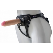 Универсальный мягкий пояс с насадкой Hard brutal BDSM-КОНСУЛ - 17 см. - LOVETOY (А-Полимер) - купить с доставкой в Ачинске