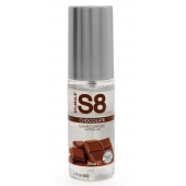 Смазка на водной основе S8 Flavored Lube со вкусом шоколада - 50 мл. - Stimul8 - купить с доставкой в Ачинске