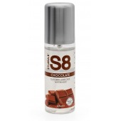 Смазка на водной основе S8 Flavored Lube со вкусом шоколада - 125 мл. - Stimul8 - купить с доставкой в Ачинске