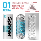 Мастурбатор SPINNER Tetra - Tenga - в Ачинске купить с доставкой