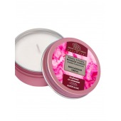 Массажная свеча  Клубника в сливках - БиоМед - купить с доставкой в Ачинске