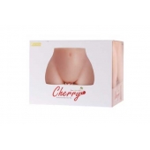 Мастурбатор-полуторс Cherry с вибрацией и двумя любовными тоннелями - KOKOS - в Ачинске купить с доставкой