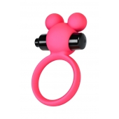 Розовое виброкольцо на пенис A-Toys - A-toys - в Ачинске купить с доставкой