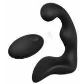 Черный вибромассажер простаты REMOTE BOOTY PLEASER - Dream Toys - в Ачинске купить с доставкой