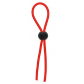 Красное эрекционное лассо с одной бусиной-утяжкой STRETCHY THIN LASSO - Dream Toys - в Ачинске купить с доставкой