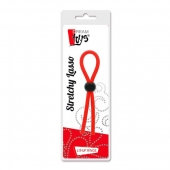 Красное эрекционное лассо с одной бусинкой-утяжкой STRETCHY THICK LASSO - Dream Toys - в Ачинске купить с доставкой