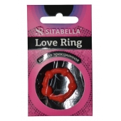 Эрекционное кольцо из киберкожи со стимулирующими бусинами - Sitabella - в Ачинске купить с доставкой