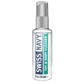 Очищающая пенка для игрушек и тела Swiss Navy Toy   Body Cleaner Foamer - 29,5 мл. - Swiss navy - купить с доставкой в Ачинске