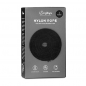Черная веревка для бондажа Easytoys Bondage Rope - 5 м. - Easy toys - купить с доставкой в Ачинске
