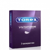 Презервативы Torex  Ультратонкие  - 3 шт. - Torex - купить с доставкой в Ачинске