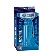 Синяя вакуумная помпа MENZSTUFF PENIS ENLARGER - Dream Toys - в Ачинске купить с доставкой
