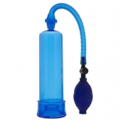 Синяя вакуумная помпа MENZSTUFF PENIS ENLARGER - Dream Toys - в Ачинске купить с доставкой