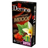 Ароматизированные презервативы DOMINO  Ароматный микс  - 6 шт. - Domino - купить с доставкой в Ачинске