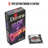 Ароматизированные презервативы DOMINO  Фруктовый слот  - 6 шт. - Domino - купить с доставкой в Ачинске