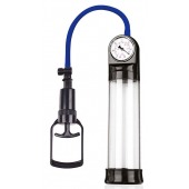 Прозрачная вакуумная помпа Sex Expert с манометром - Sex Expert - в Ачинске купить с доставкой