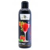 Интимный гель-смазка JUICY FRUIT с ароматом клубники - 200 мл. - БиоМед - купить с доставкой в Ачинске