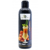 Интимный гель-смазка JUICY FRUIT с ароматом солёной карамели - 200 мл. - БиоМед - купить с доставкой в Ачинске