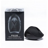 Черный инновационный мужской вибратор PULSE SOLO ESSENTIAL - Hot Octopuss - в Ачинске купить с доставкой