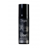 Гель для массажа ORGIE Sexy Vibe High Voltage с эффектом вибрации - 15 мл. - ORGIE - купить с доставкой в Ачинске