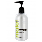 Лубрикант с согревающим эффектом MALE Cobeco Warm Lubricant - 250 мл. - Cobeco - купить с доставкой в Ачинске
