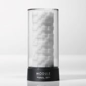 Белый 3D мастурбатор MODULE - Tenga - в Ачинске купить с доставкой