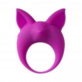 Фиолетовое эрекционное кольцо Kitten Kyle - Lola Games - в Ачинске купить с доставкой
