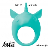 Зеленое эрекционное кольцо Unicorn Alfie - Lola Games - в Ачинске купить с доставкой