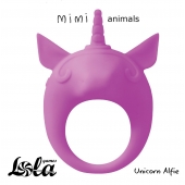 Фиолетовое эрекционное кольцо Unicorn Alfie - Lola Games - в Ачинске купить с доставкой