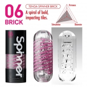 Мастурбатор SPINNER Brick - Tenga - в Ачинске купить с доставкой