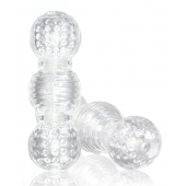 Прозрачный фигурный мастурбатор Master Stroker - Blush Novelties - в Ачинске купить с доставкой