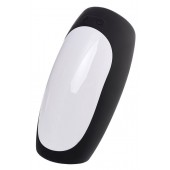 Черно-белый перезаряжаемый мастурбатор Erotist Hailstorm - Erotist Adult Toys - в Ачинске купить с доставкой