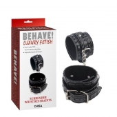 Черные наручники Surrender Wrist Restraints - Chisa - купить с доставкой в Ачинске