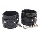 Черные наручники Surrender Wrist Restraints - Chisa - купить с доставкой в Ачинске