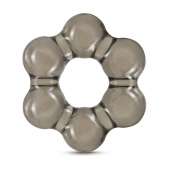 Дымчатое эрекционное кольцо Stay Hard Thick Bead Cock Ring - Blush Novelties - в Ачинске купить с доставкой